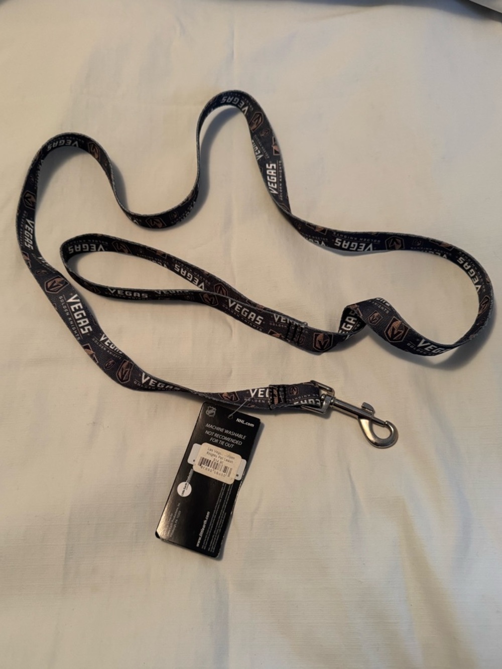 Vegas Golden Knights Pet Leash - NHL Hockey Dog Leash- NWT